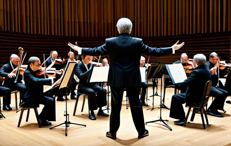 체코 출신의 세계적인 음악가 - **

"A professional musician, fully clothed in a concert suit, performing on stage at the Prague Con...